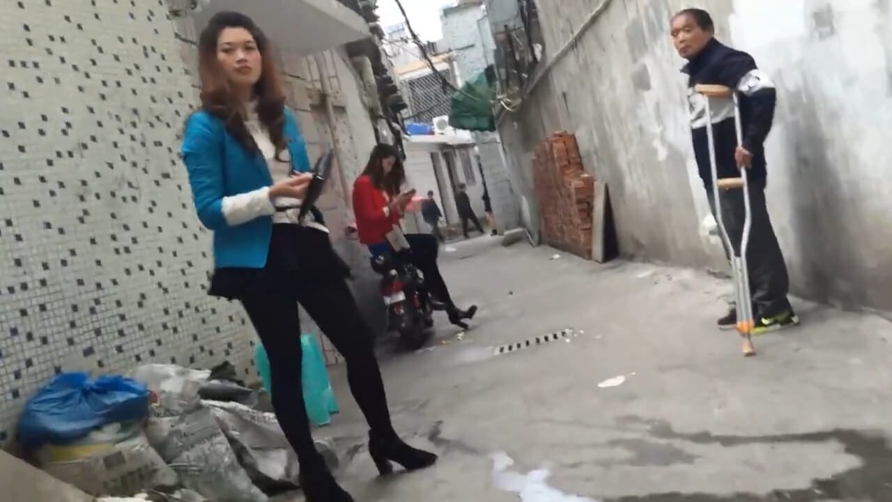 大陸小村莊街上的性工作者，來一炮還行