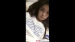 東南亞菲律賓18歲學生正妹，在床上摸乳摸下體自慰