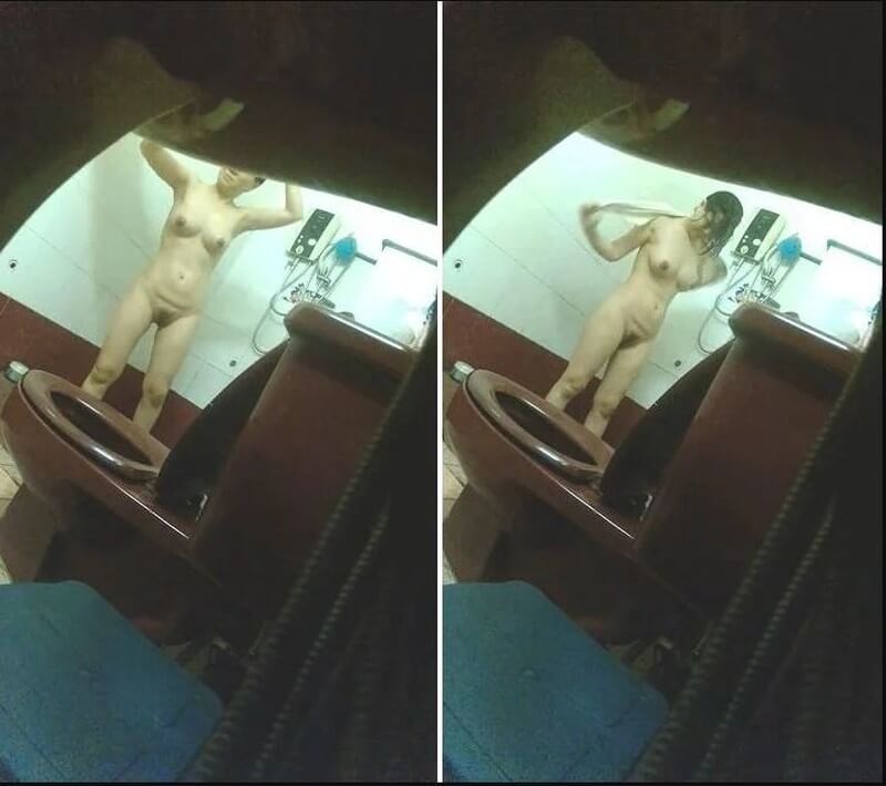 盜錄隔壁店老板娘洗澡飽滿大奶蠻誘人,想摸