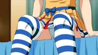 She sucks his big chinko