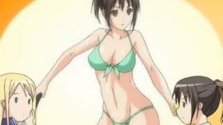 Teen with huge oppais