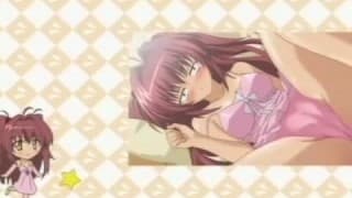 The girls show off their big oppais