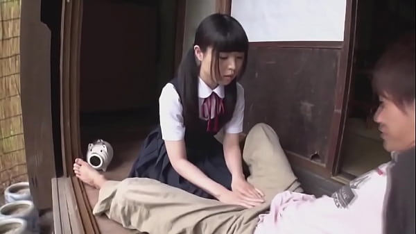 Young Petite Japanese Niece & Step Sister Fuck Uncle`s Family