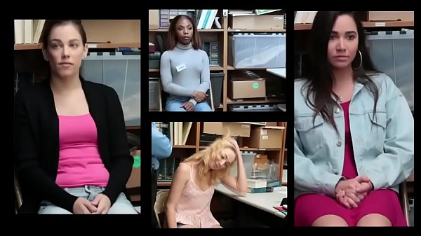 Sexy shoplifter is sucking this horny officer’s big balls!