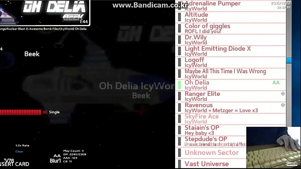 Stepmania | jhlee0133 | Oh Delia! x1.2